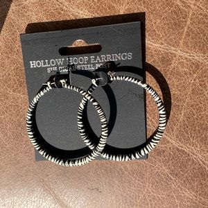 Zebra Print earrings
